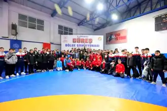 Denizli'de U15-U17 Grekoromen Güreş Şampiyonası