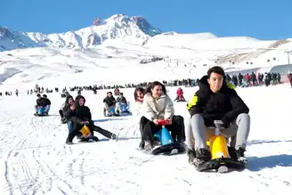 Erciyes Kayak Merkezi Hafta Sonu Yoğun!