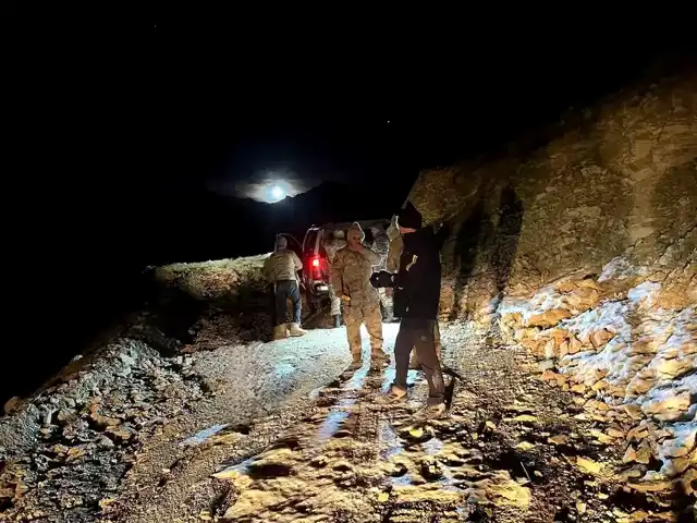 Batman'da Dağcı Tipide Kayboldu, Kurtarıldı